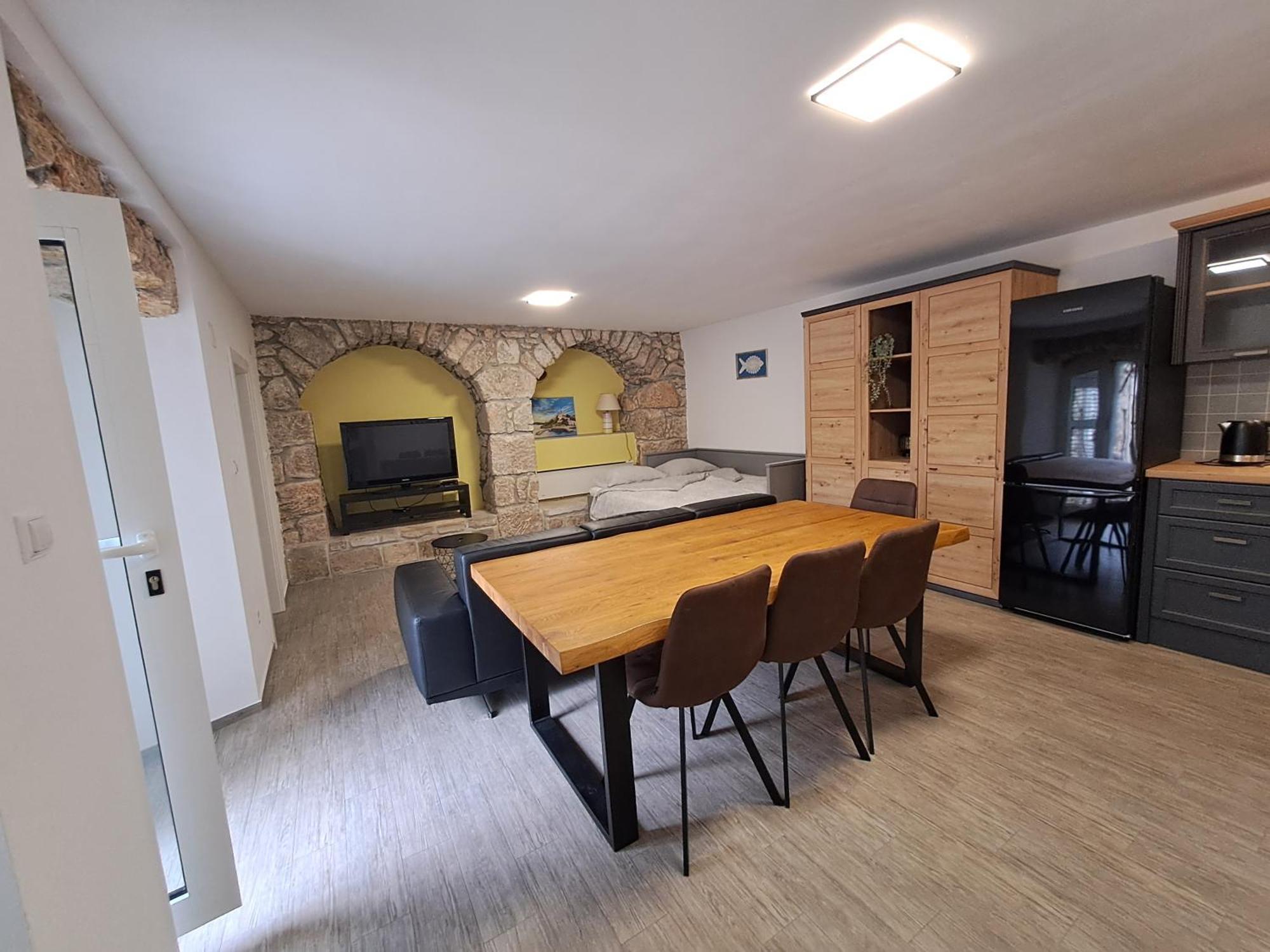Appartamento Greta Vrbnik Esterno foto