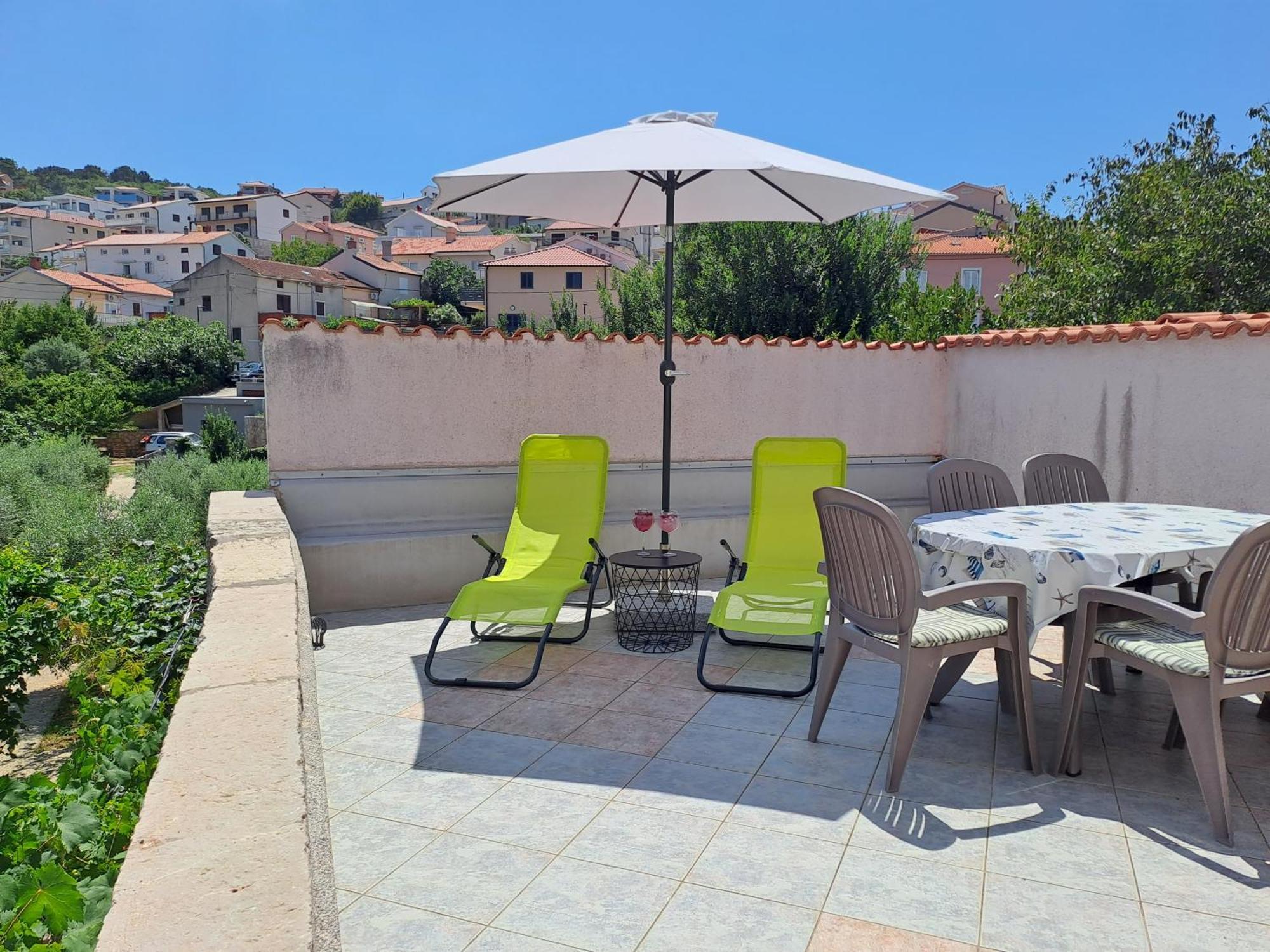 Appartamento Greta Vrbnik Esterno foto