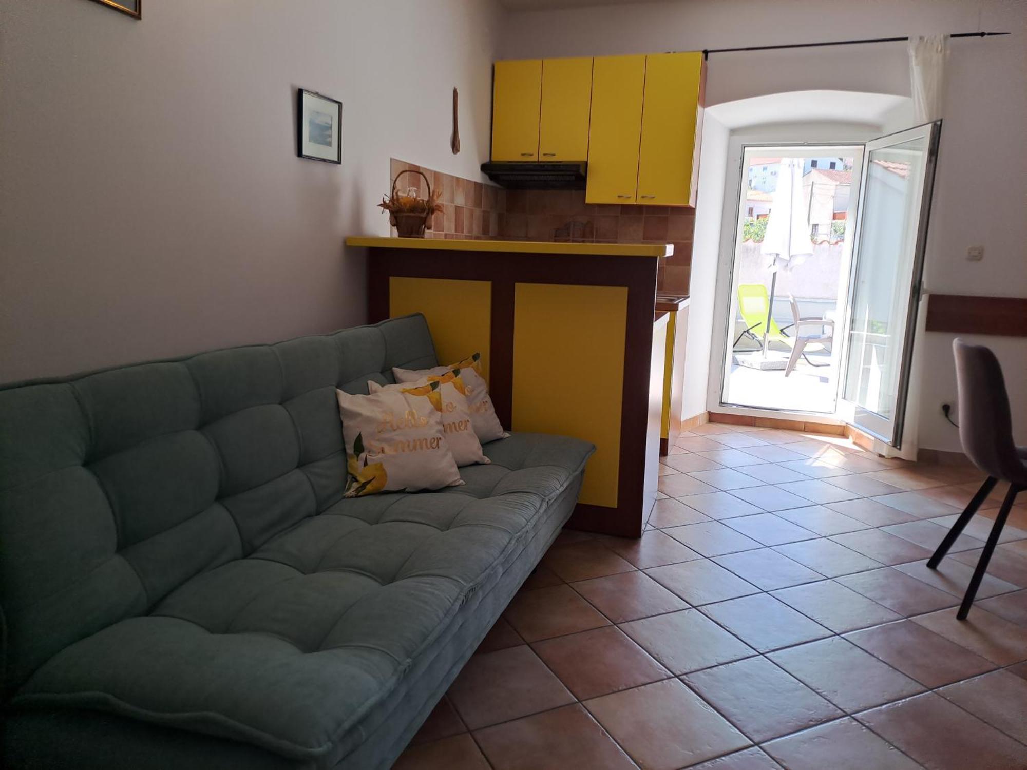 Appartamento Greta Vrbnik Esterno foto