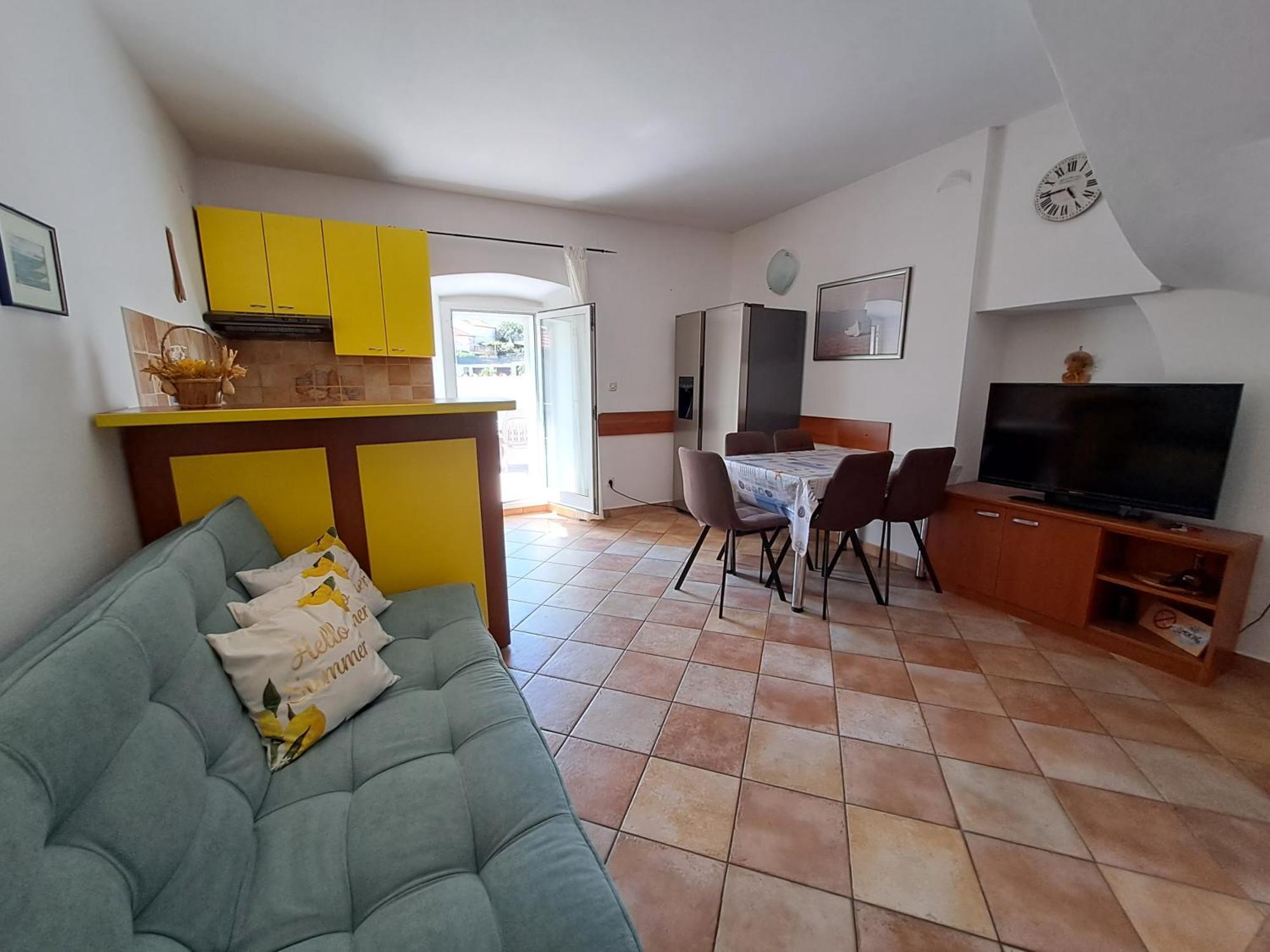Appartamento Greta Vrbnik Esterno foto