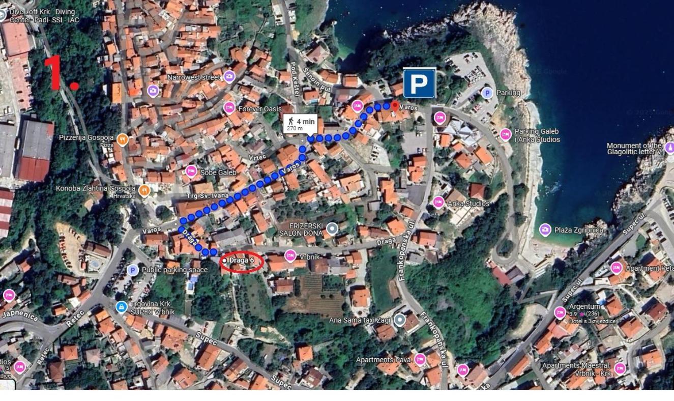Appartamento Greta Vrbnik Esterno foto